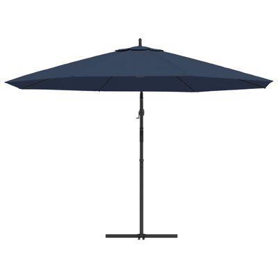 vidaXL kék tartókarral ellátott napernyő 3,5 m