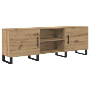 vidaXL TV szekr&eacute;ny Artisan t&ouml;lgy 150 x 30 x 50 cm Faanyag