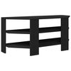 vidaXL SarokTVSzekr&eacute;ny Fekete 102x40,5x45cm Faanyag