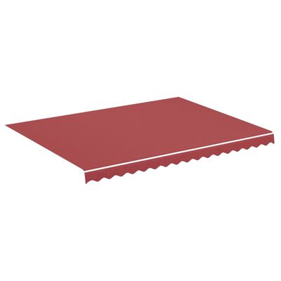 vidaXL burgundi vörös csere napellenző ponyva 4 x 3 m