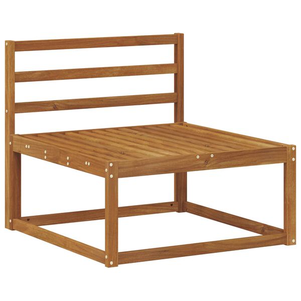 vidaXL K&uuml;lt&eacute;ri kanap&eacute; szett 10 pcs Term&eacute;szetes T&ouml;m&ouml;r Ak&aacute;cfa