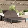 vidaXL Napoz&oacute;&aacute;gy 2-szem&eacute;ly Barna 60 x 200 x 27cm polirattan