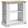 vidaXL Akv&aacute;rium &Aacute;llv&aacute;ny CORONA Feh&eacute;r &eacute;s barna 60 x 30 x 60 cm 150 kg