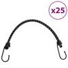 vidaXL 25 db bungeek&ouml;t&eacute;l f&eacute;nyvisszaverő cs&iacute;kokkal &eacute;s kamp&oacute;kkal 46 cm