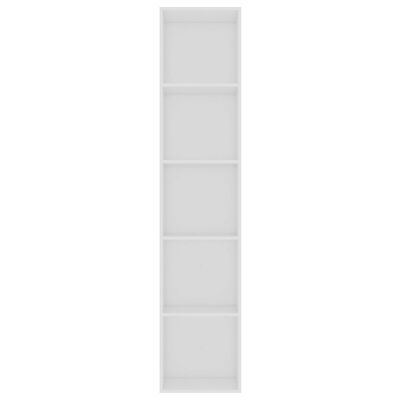 vidaXL fehér forgácslap könyvszekrény 40 x 30 x 189 cm