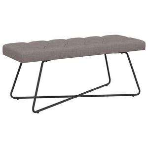 vidaXL Gombos varr&aacute;s&uacute; pad T&oacute;psz&iacute;nű 110 x 40 x 46 cm Sz&ouml;vet Gombos