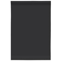 vidaXL öntapadós matt fekete PVC bútormatrica 90 x 500 cm