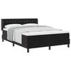 vidaXL Boxrug&oacute;s &aacute;gy fejt&aacute;ml&aacute;val Fekete 190 x 140 cm B&aacute;rsony