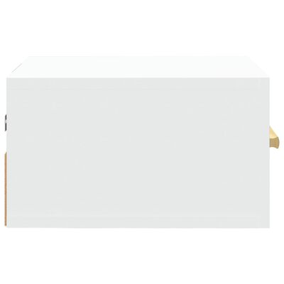 vidaXL 2 db fehér falra szerelhető éjjeliszekrény 35x35x20 cm