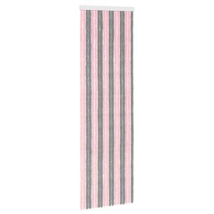 vidaXL Rovar F&uuml;gg&ouml;ny Chenille Ez&uuml;stsz&uuml;rke &eacute;s R&oacute;zsasz&iacute;n 56 x 185 cm