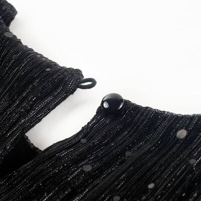Fekete 104-es hosszú ujjú gyerekruha
