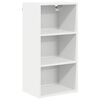 vidaXL F&uuml;ggő szekr&eacute;ny Feh&eacute;r 40 x 29,5 x 80 cm Szerelt Fa
