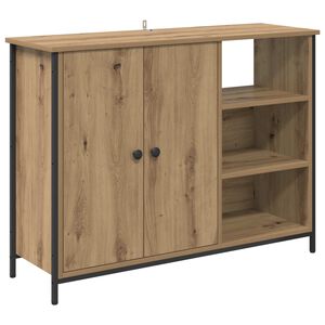 vidaXL Sz&eacute;f Artisan t&ouml;lgy 100 x 33 x 75 cm Szerelt Fa