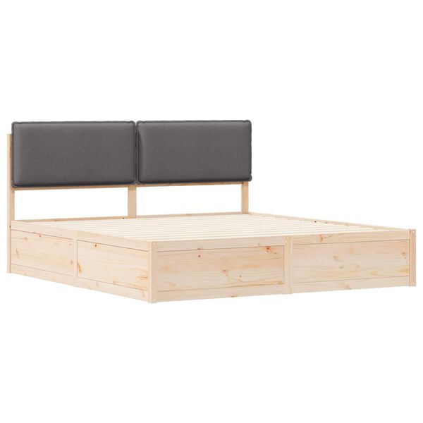 vidaXL &Aacute;gykeret K&aacute;rpitozott Fejt&aacute;ml&aacute;val S&ouml;t&eacute;tsz&uuml;rke 200 x 200 cm