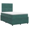 vidaXL Boxspring &aacute;gy matraccal S&ouml;t&eacute;tz&ouml;ld 120 x 200 cm B&aacute;rsony
