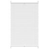 vidaXL Plisse Rol&oacute; 70 x 125 cm Feh&eacute;r Redős Rol&oacute;