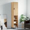 vidaXL sonoma t&ouml;lgy szerelt fa magasszekr&eacute;ny 34,5x34x180 cm