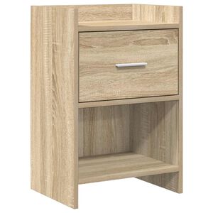 vidaXL &Eacute;jjeliszekr&eacute;nyek Sonoma T&ouml;lgy 40 x 30 x 60 cm Szerelt Fa