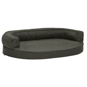 vidaXL s&ouml;t&eacute;tsz&uuml;rke v&aacute;szonhat&aacute;s&uacute; kutya&aacute;gymatrac 75 x 53 cm