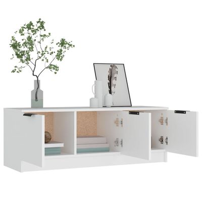 vidaXL fehér szerelt fa TV-szekrény 102 x 35 x 36,5 cm