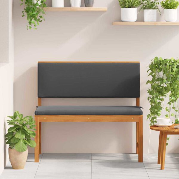 vidaXL Kerti pad Barna 100 x 50 x 91cm Tömör akácfa