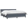 vidaXL s&ouml;t&eacute;tsz&uuml;rke b&aacute;rsony rug&oacute;s &aacute;gy matraccal 200x210 cm
