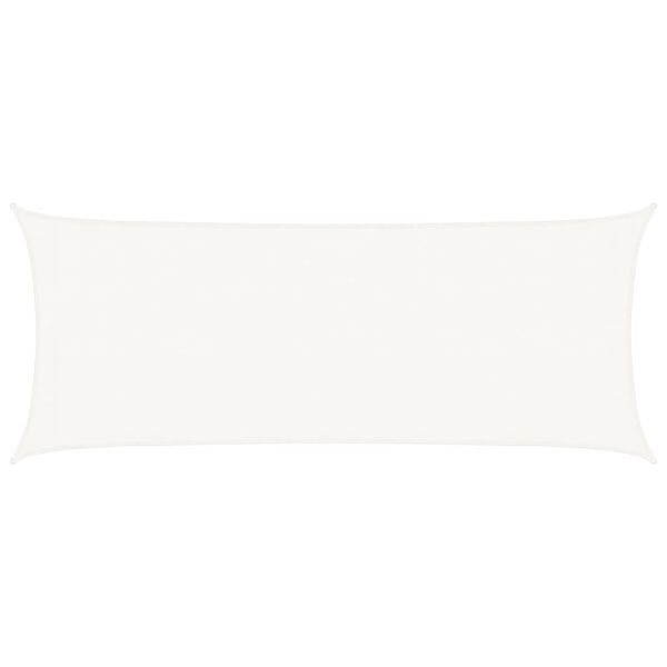 vidaXL feh&eacute;r HDPE napvitorla 160 g/m&sup2; 2 x 4,5 m