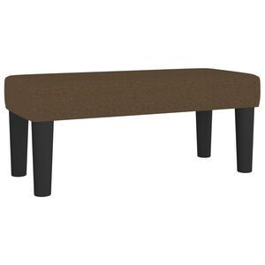 vidaXL barna sz&ouml;vet pad 70 x 30 x 30 cm