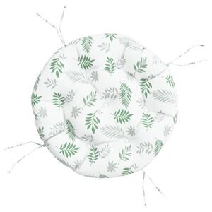 vidaXL lev&eacute;lmint&aacute;s oxford-sz&ouml;vet kerek p&aacute;rna &Oslash; 60 x 11 cm