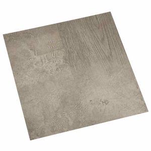 vidaXL &Ouml;ntapad&oacute;s Padl&oacute; Panelek S&ouml;t&eacute;t Sz&uuml;rke &eacute;s Fekete 30,5 x 30,5 cm