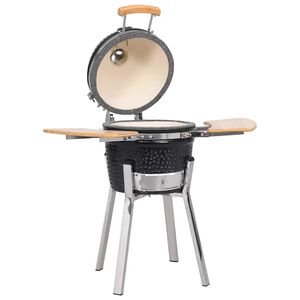 Kamado Barbecue ker&aacute;mia grill f&uuml;st&ouml;lő 33 cm