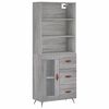 vidaXL sz&uuml;rke sonoma szerelt fa magasszekr&eacute;ny 69,5 x 34 x 180 cm