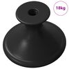 vidaXL Foganty&uacute; 1461 db Fekete &Oslash;30 mm Alum&iacute;nium