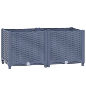 vidaXL polipropil&eacute;n magas&aacute;gy&aacute;s 80 x 40 x 38 cm