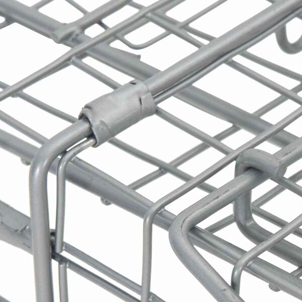 vidaXL &Aacute;llatcsapda Antracit 61 x 20 x 21,5 cm Ac&eacute;l