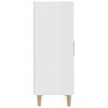 vidaXL magasf&eacute;nyű feh&eacute;r szerelt fa t&aacute;lal&oacute;szekr&eacute;ny 70 x 34 x 90 cm