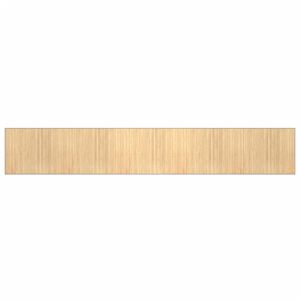 vidaXL n&eacute;gysz&ouml;gletű vil&aacute;gos term&eacute;szetes bambusz szőnyeg 80 x 1000 cm