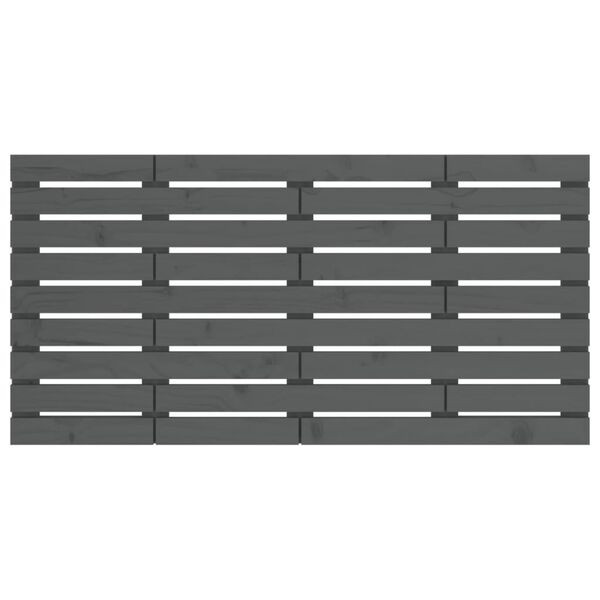 vidaXL sz&uuml;rke t&ouml;m&ouml;r fenyőfa fali fejt&aacute;mla 126 x 3 x 63 cm