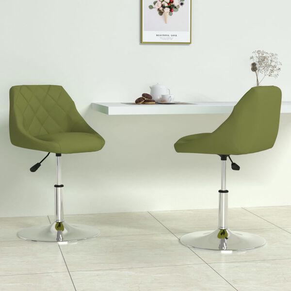 vidaXL 2 db vil&aacute;gosz&ouml;ld b&aacute;rsony forg&oacute; &eacute;tkezősz&eacute;k