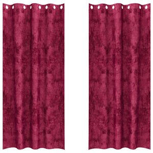 vidaXL B&aacute;rsonyf&uuml;gg&ouml;ny&ouml;k f&uuml;gg&ouml;ny&ouml;kkel 2 pcs bord&oacute; 245 x 140 cm B&aacute;rsony