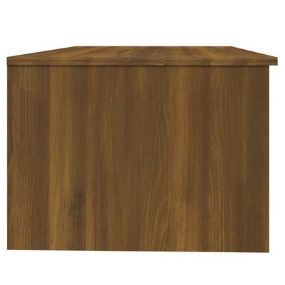 vidaXL barna tölgyszínű szerelt fa dohányzóasztal 102 x 50 x 36 cm
