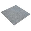 vidaXL Szőnyegcsempe Vil&aacute;gossz&uuml;rke 50 x 50 cm 36 db PP &eacute;s Bitumen
