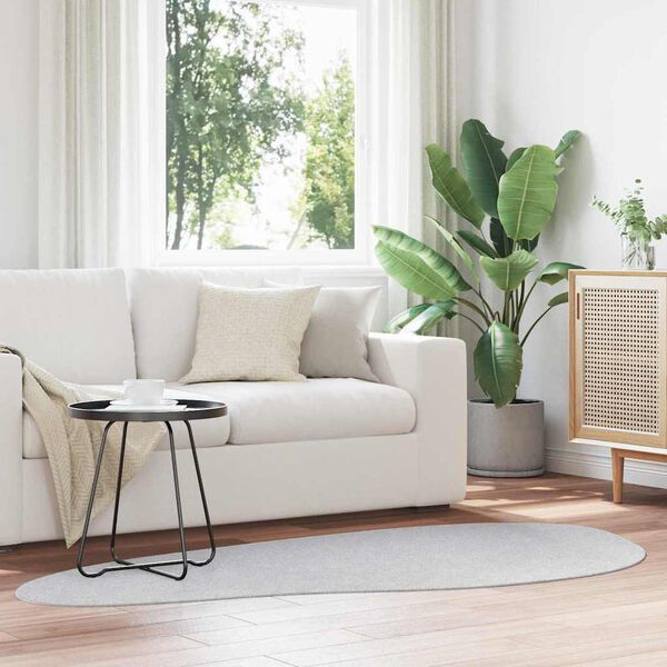 vidaXL Szőnyeg HUARTE Sz&uuml;rke 100 x 200 cm Poli&eacute;szter