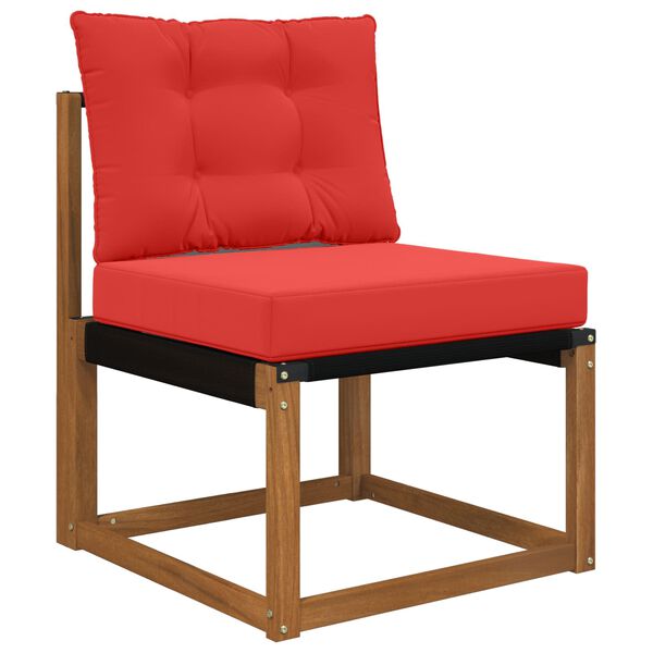 vidaXL K&uuml;lt&eacute;ri kanap&eacute; p&aacute;rna 2 pcs Piros Poli&eacute;szter