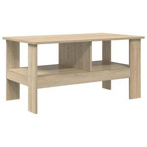vidaXL Doh&aacute;nyz&oacute;asztal Sonoma t&ouml;lgy 90 x 50 x 45 cm Faanyag