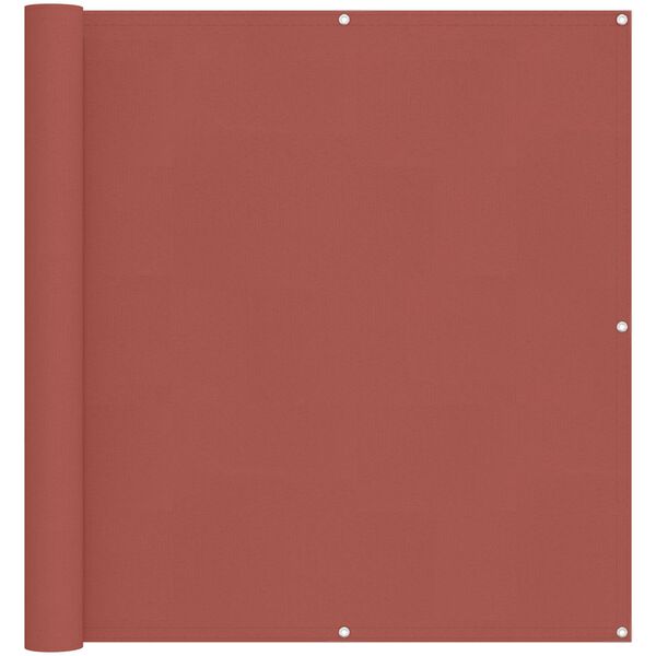 vidaXL Erk&eacute;ly Sz&uacute;nyogh&aacute;l&oacute; Terrakotta 110 x 300 cm Oxford Sz&ouml;vet