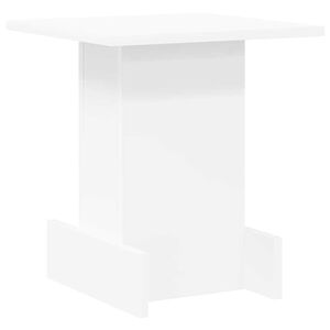vidaXL V&eacute;gasztal Feh&eacute;r 35,5 x 35 x 40 cm Szerelt Fa