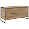 vidaXL TV szekr&eacute;ny 100 x 36 x 49.5 cm Műv&eacute;szi t&ouml;lgy Szerelt Fa