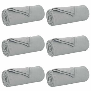 vidaXL Takar&oacute;k 6 db Sz&uuml;rke 240 x 220 cm 4.28 kg Gyapj&uacute;