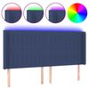 vidaXL k&eacute;k sz&ouml;vet LED-es fejt&aacute;mla 203x16x118/128 cm